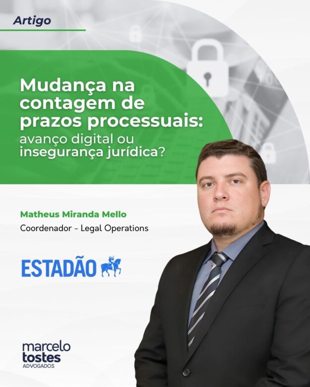 Mudança na contagem de prazos processuais